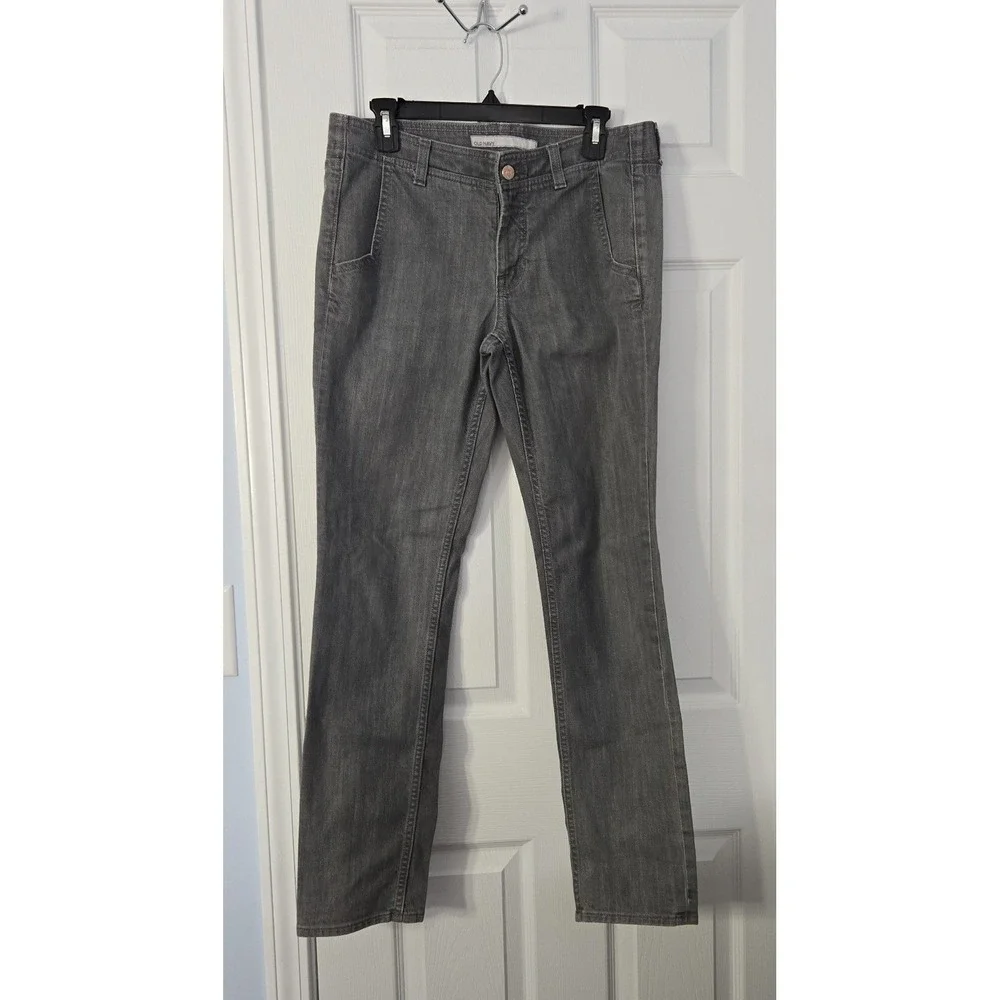 Gap Womans Jeans Mid Rise Grey Size 8 X 31‎ long